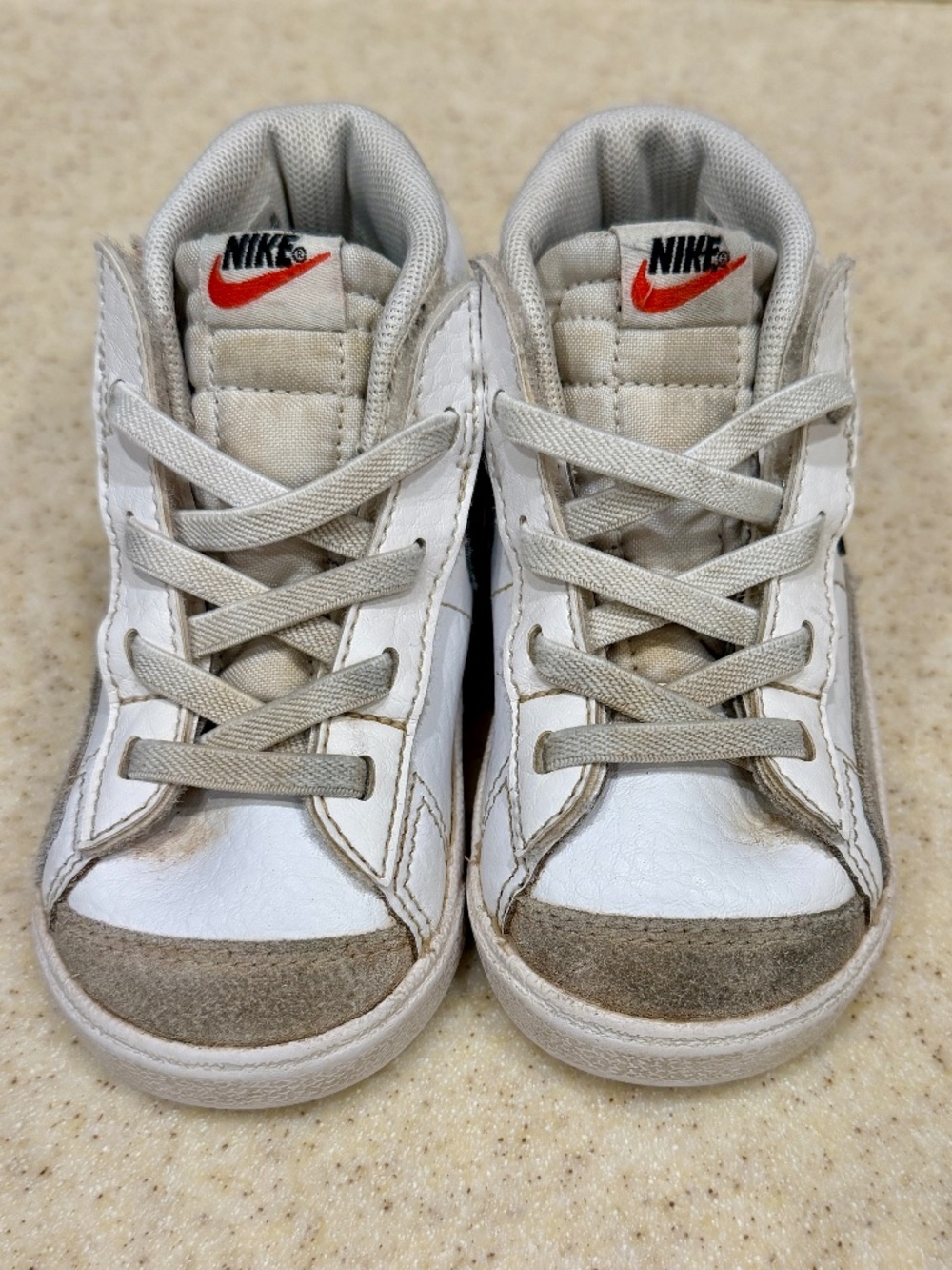 Nike Blazer Mid '77 Toddler Shoes classic White/Black size 7